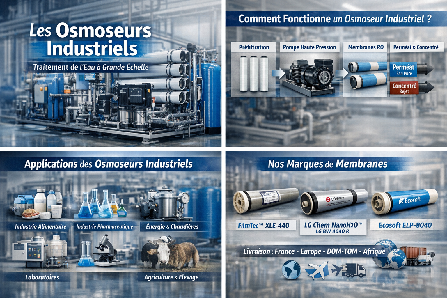 osmoseur industriel guide complet rdg water